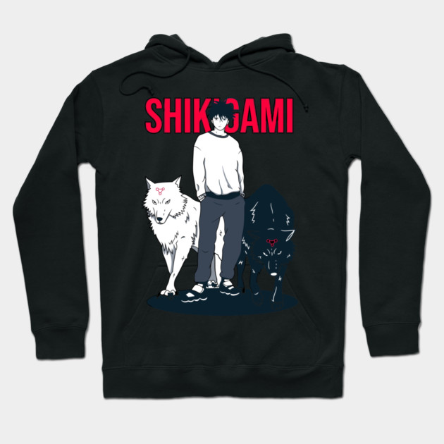 Megumi Fushiguro Shikigami| Jujutsu Kaisen Hoodie by Otaku Vibes
