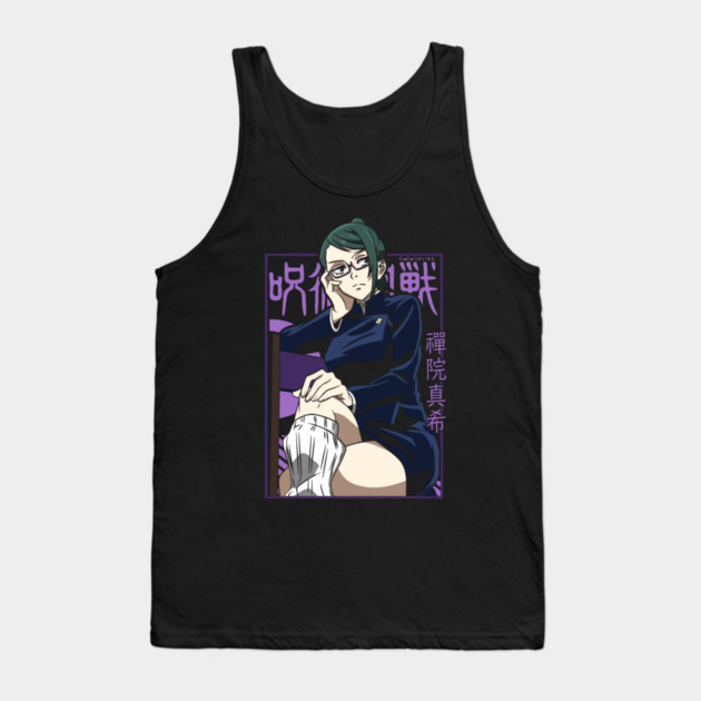 Maki Zenin - Jujutsu Kaisen Tank Top by Otaku Vibes