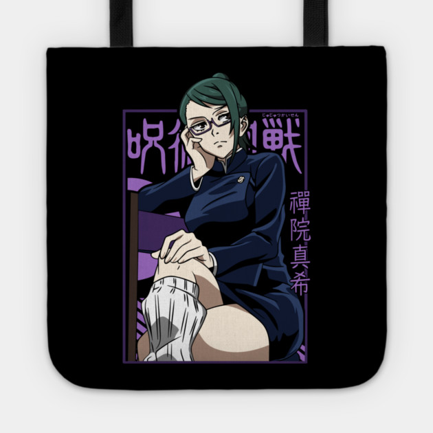Maki Zenin - Jujutsu Kaisen Tote by Otaku Vibes