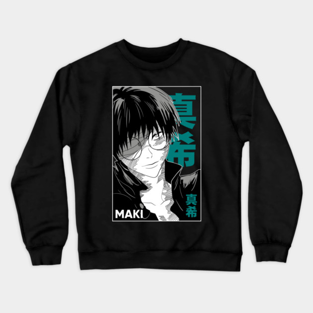 Jujutsu Kaisen - Maki Zenin Crewneck Sweatshirt by Otaku Vibes