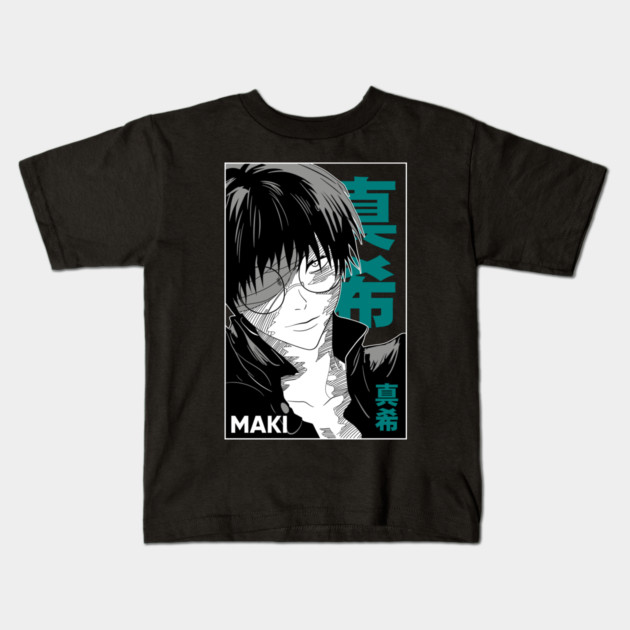 Jujutsu Kaisen - Maki Zenin Kids T-Shirt by Otaku Vibes