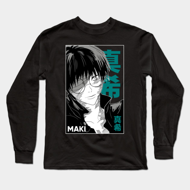 Jujutsu Kaisen - Maki Zenin Long Sleeve T-Shirt by Otaku Vibes
