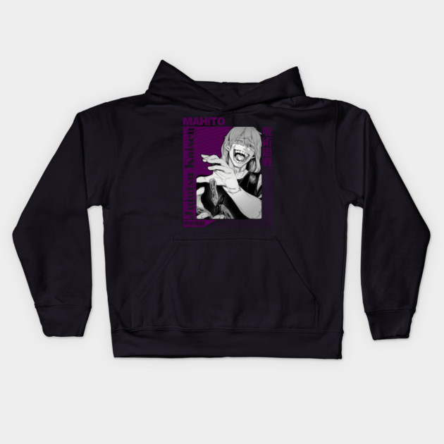 Jujutsu Kaisen Mahito Cursed Spirit Design Kids Hoodie by Otaku Vibes