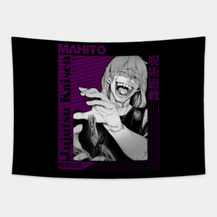 Jujutsu Kaisen Mahito Cursed Spirit Design Tapestry