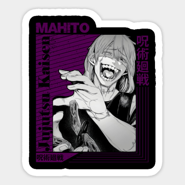 Jujutsu Kaisen Mahito Cursed Spirit Design Magnet by Otaku Vibes