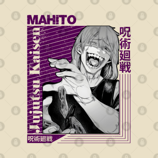 Jujutsu Kaisen Mahito Cursed Spirit Design by Otaku Vibes