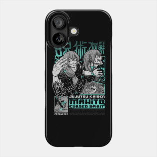 Jujutsu Kaisen Mahito Creeping Smile Art Phone Case
