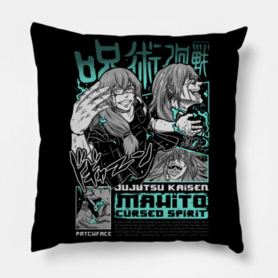 Jujutsu Kaisen Mahito Creeping Smile Art Pillow