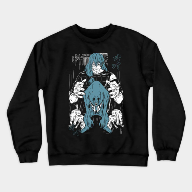 Jujutsu Kaisen Mahito Cursed Power Art Crewneck Sweatshirt by Otaku Vibes