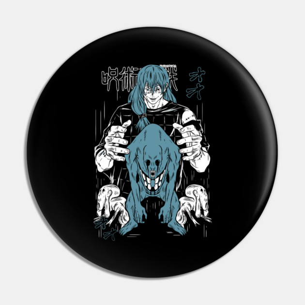 Jujutsu Kaisen Mahito Cursed Power Art Pin by Otaku Vibes