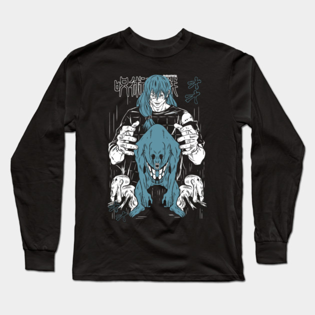 Jujutsu Kaisen Mahito Cursed Power Art Long Sleeve T-Shirt by Otaku Vibes