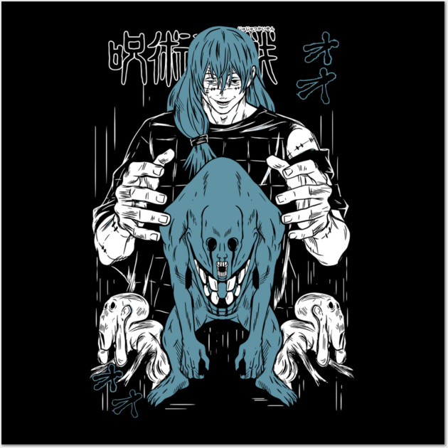 Jujutsu Kaisen Mahito Cursed Power Art Wall Art by Otaku Vibes