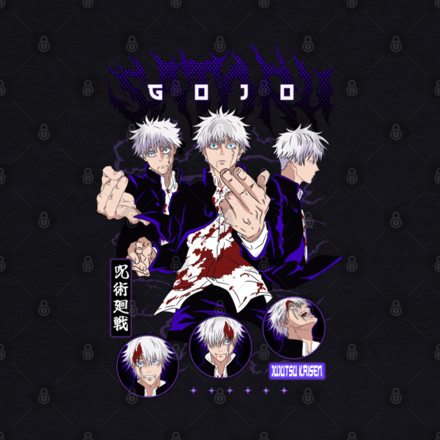 Gojo - Jujutsu Kaisen Art by Otaku Vibes