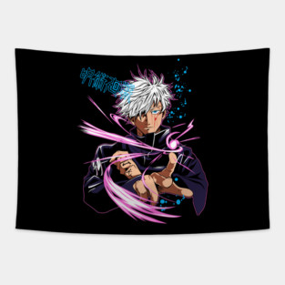 Gojo Hollow Purple Attack - Jujutsu Kaisen Tapestry