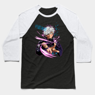 Gojo Hollow Purple Attack - Jujutsu Kaisen Baseball T-Shirt