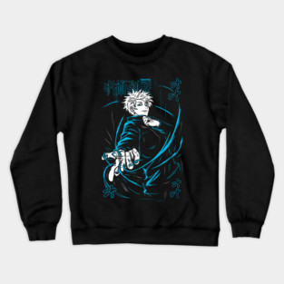 Satoru Gojo Spiritual Energy - Jujutsu Kaisen Crewneck Sweatshirt