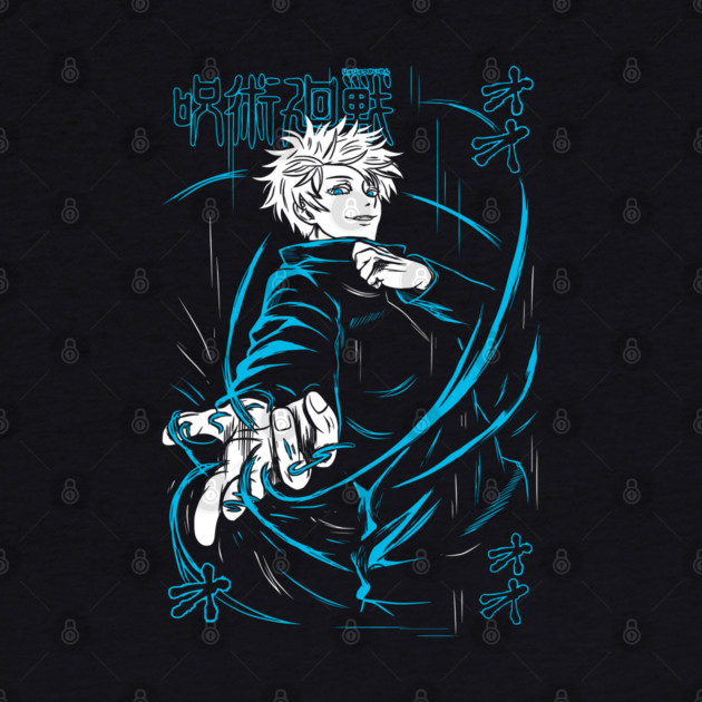 Satoru Gojo Spiritual Energy - Jujutsu Kaisen by Otaku Vibes