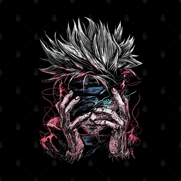 Gojo Satoru - Jujutsu Kaisen Cool Design by Otaku Vibes