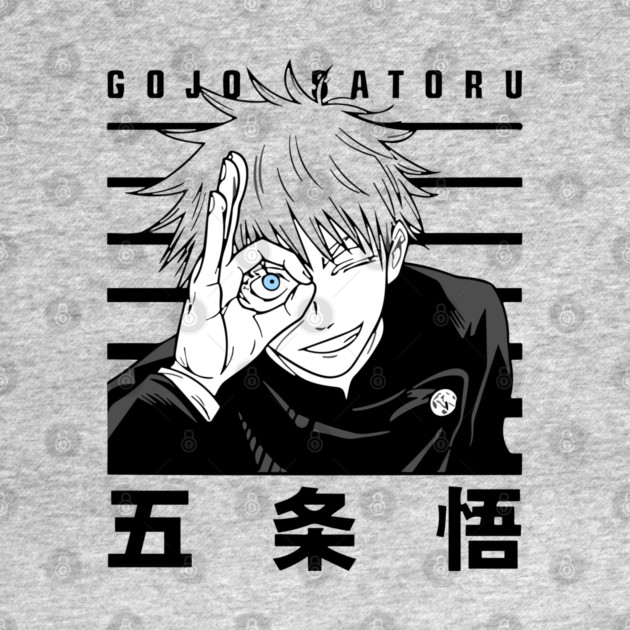 Gojo with Six Eyes Exposed - Jujutsu Kaisen by Otaku Vibes