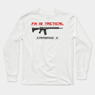 FN 15 Tactical Carbine 2 Rifle Long Sleeve T-Shirt