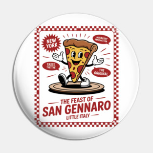 Feast of San Gennaro Little Italy Festival Pin