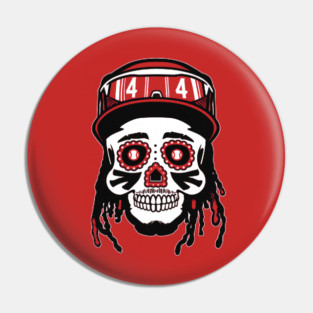 Elly - De-La-Cruz Sugar Skull Pin