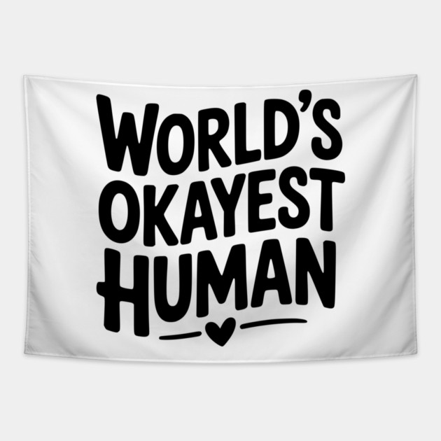 World’s Okayest Human Tapestry by Frank Ring