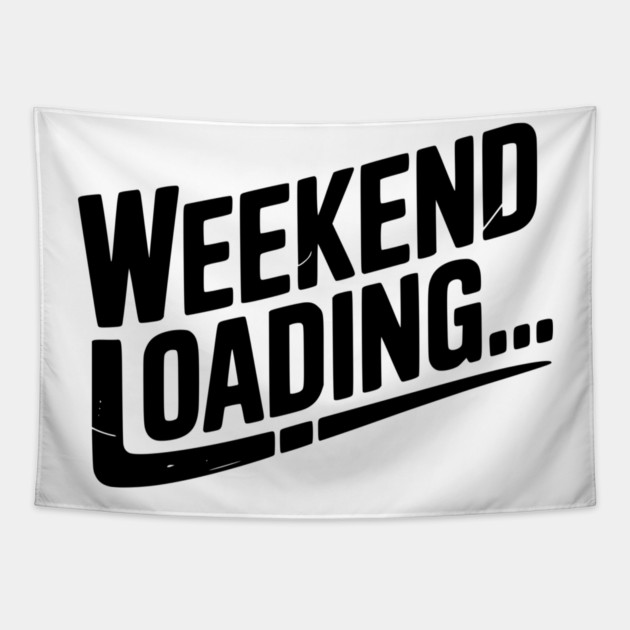 Weekend Loading Tapestry by Frank Ring