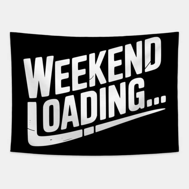 Weekend Loading Tapestry by Frank Ring