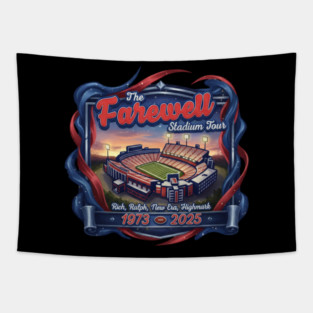 Football Stadium Tour - Game Day, Buffalo Bills Tapestry