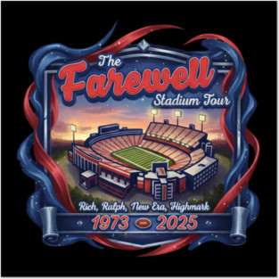 Football Stadium Tour - Game Day, Buffalo Bills Posters and Art