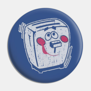 Milton The Toaster Pin