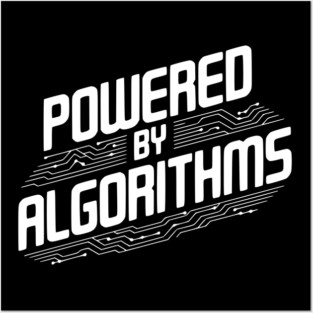 Powered by Algorithms Posters and Art