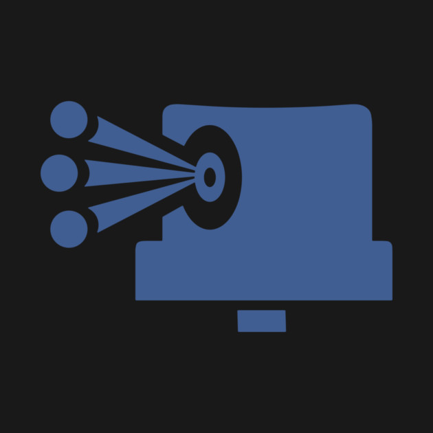 Spray Can Art - Logo Blue by S. Segelson 