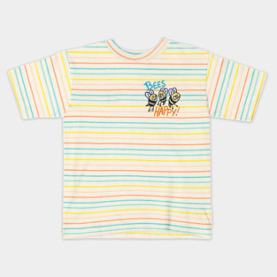 Bees Happy! Kids T-Shirt