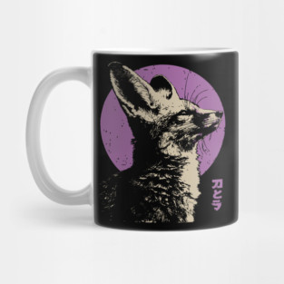 Mystical Fox - Japanese Vaporwave Kitsune Mug