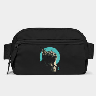 Retro Lynx Art - Japanese Style Wild Cat Bag