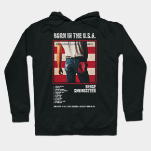 BRUCE SPRINGSTEEN - BORN IN THE U.S.A. || ALBUM TRACKLIST || Hoodie