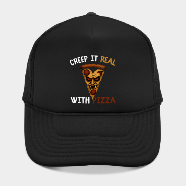 Creep It Real With Pizza Funny Halloween Pun Graphic by MakerMind8.2