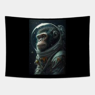 Space Monkey Tapestry