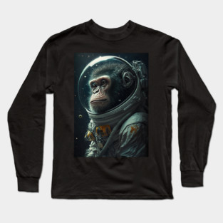 Space Monkey Long Sleeve T-Shirt