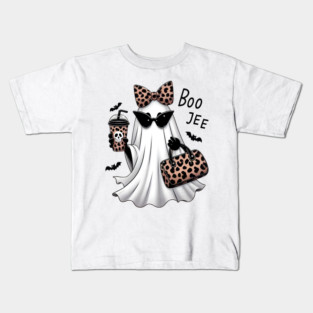 Boo-Jee Ghost Fun Halloween Kids T-Shirt