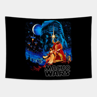 Macho Wars Tapestry