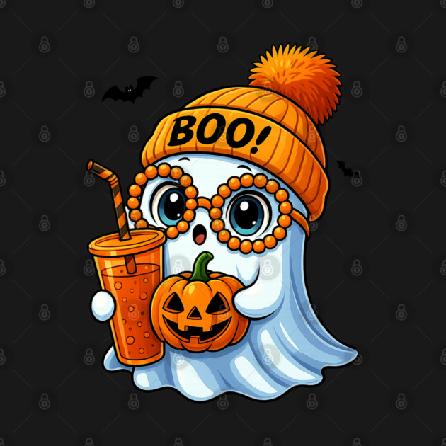 Cute Boujee Ghost Halloween by UrbanLifeApparel