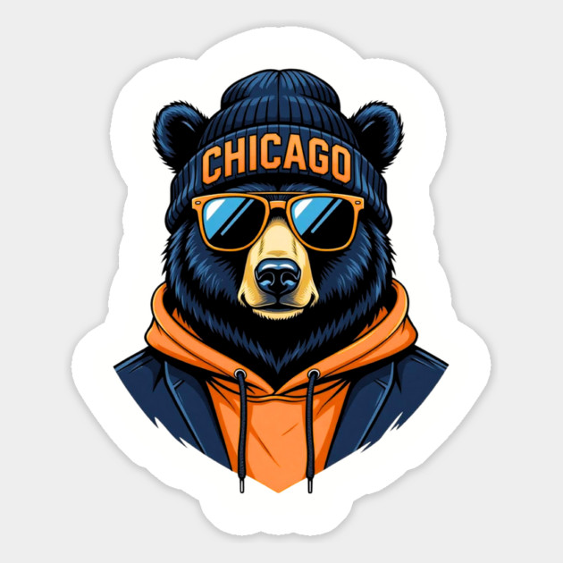 Chicago Spirit Animal Magnet by UrbanLifeApparel