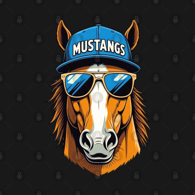 Mustangs Sports Team by UrbanLifeApparel