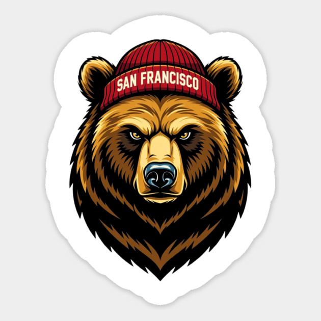 San Francisco Spirit Animal Magnet by UrbanLifeApparel