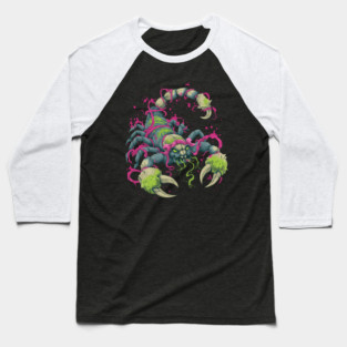 Arachnid Warrior Baseball T-Shirt