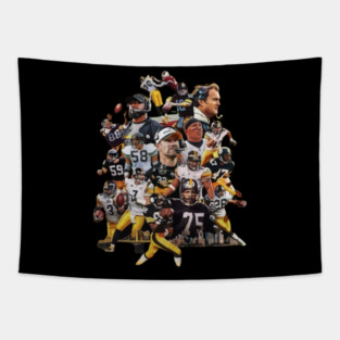 Steelers Football Tapestry