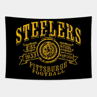 Steelers Football Tapestry